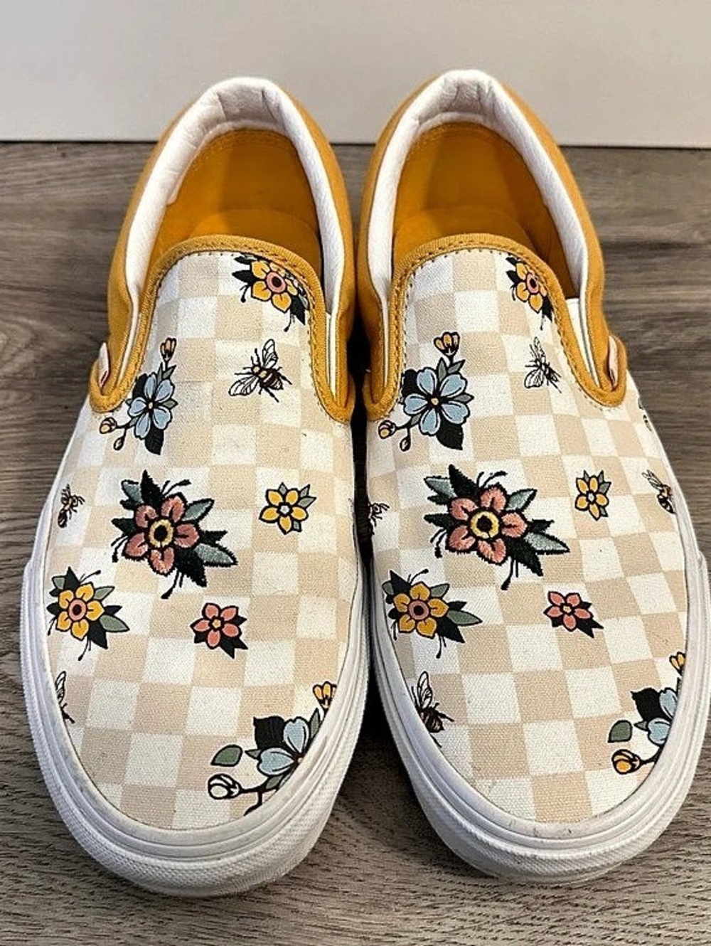 Vans Classic Slip-On Cottage Check Sneakers - Women’s 10.5